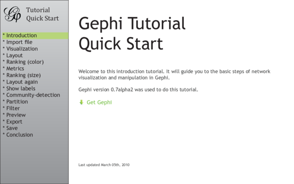 (PDF) Tutorial Quick Start | André Santana - Academia.edu