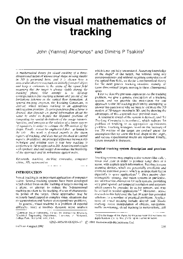  pdf on the visual mathematics of tracking