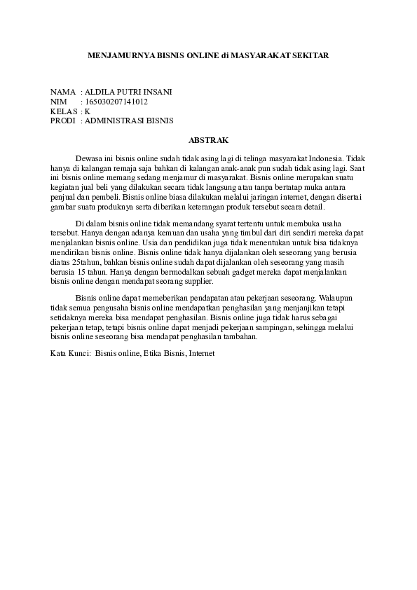 Menjamurnya Bisnis Online: Peluang dan Tantangan di Era Digital