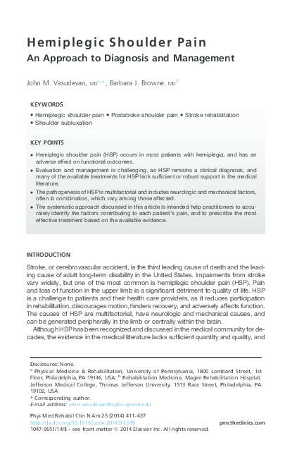 Types of shoulder injuries symptoms picture