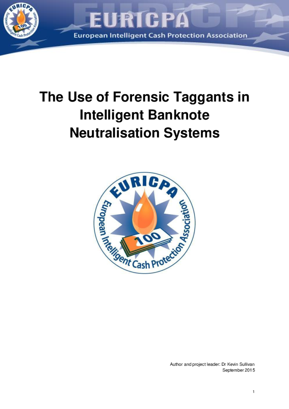 (PDF) The Use of Forensic Taggants in Intelligent Banknote