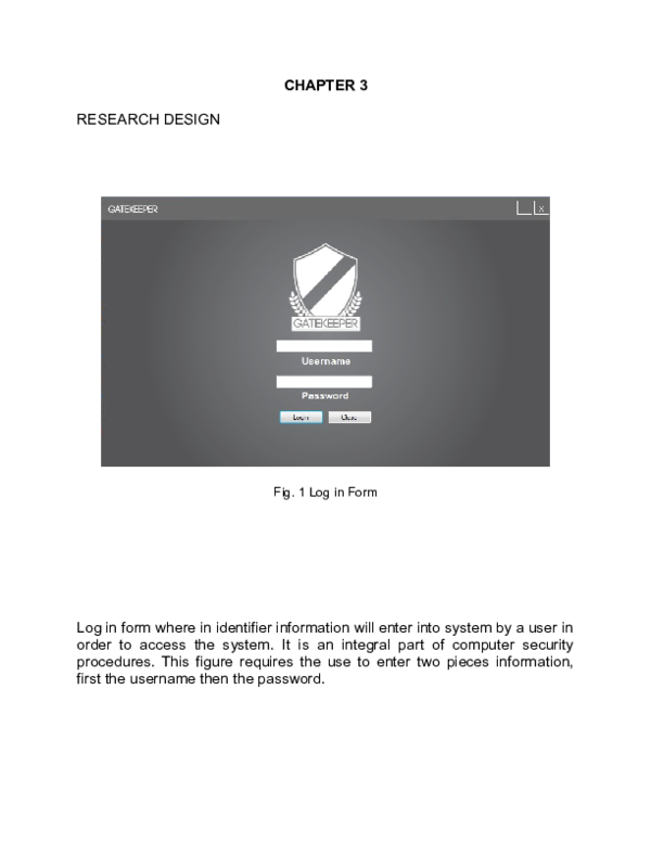 (DOC) User Authentication in Computer Security: Log in Form Design
