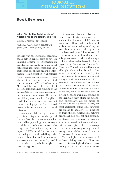 Wired youth essay image