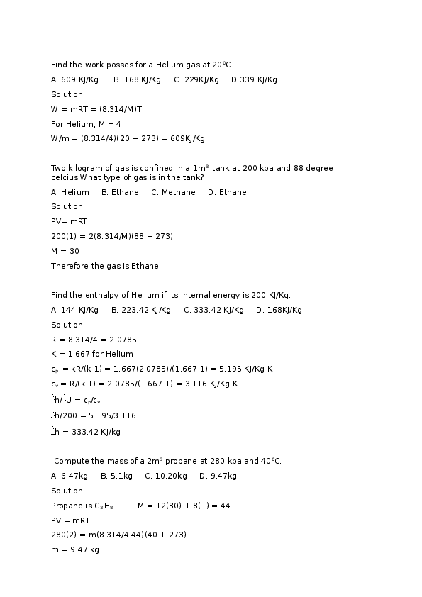 Heat and thermodynamics questions and answers pdf image