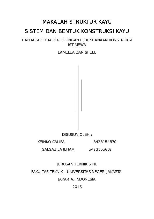 Doc Makalah Struktur Kayu Sistem Dan Bentuk Konstruksi Kayu Ratu Balqiss Academia Edu