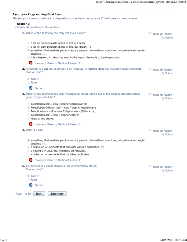 (PDF) Test Java Programming Final Exam Caprut Caprut Academia.edu