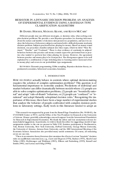 Thesis classification algorithm image