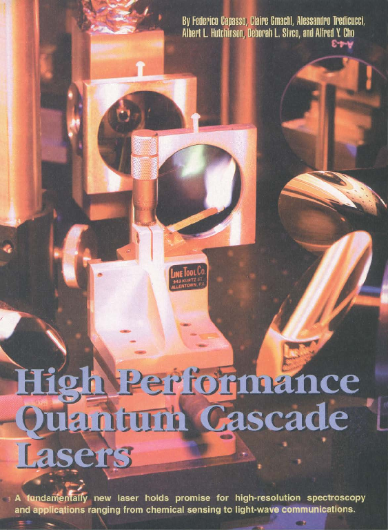 (PDF) High Performance Quantum Cascade Lasers