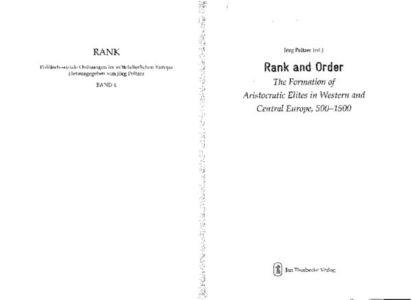 Pdf The Rank Of People And The Rank Of Things Perspectives From