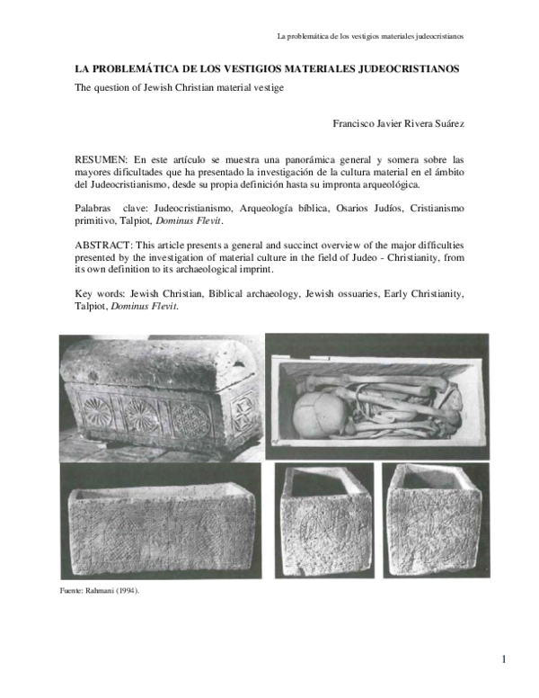 Arqueologia Biblica Research Papers Academia Edu