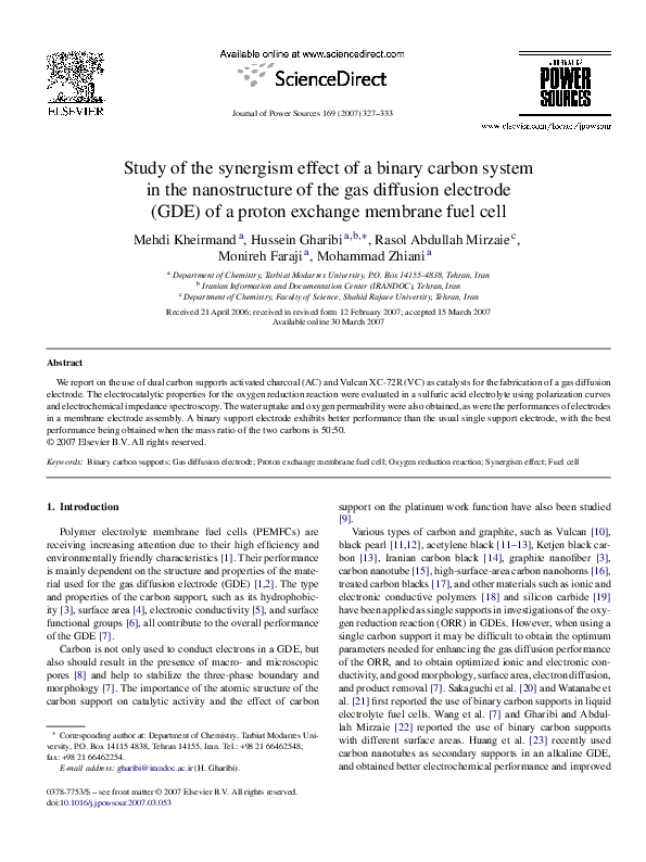 (PDF) Study of the synergism effect of a binary carbon system in the ...