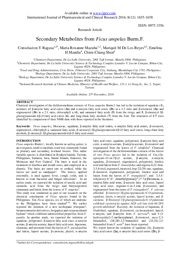 Secondary metabolites production image