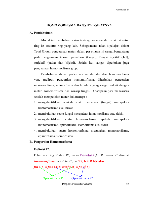 Pdf Pengantar Struktur Aljabar Noor Aini Academia Edu