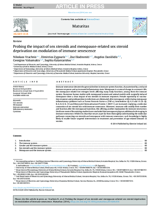 (PDF) Probing the impact of sex steroids and menopause-related sex ...