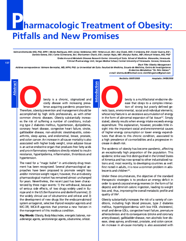 (PDF) 53. Pharmacologic treatment of obesity pitfalls and new promises.pdf