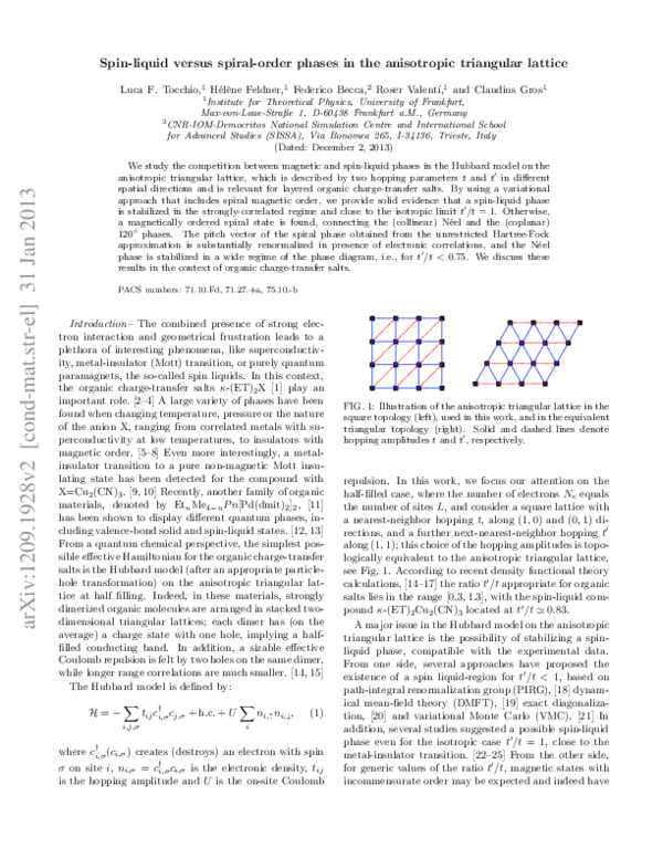 (PDF) Spin-liquid versus spiral-order phases in the anisotropic ...