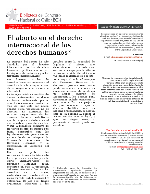 (PDF) (2016). El aborto en el Derecho Internacional de los Derechos Humanos