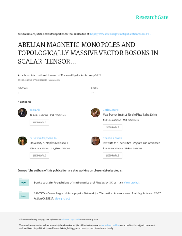 Abelian Magnetic Monopoles and Topologically Massive Vector Bosons in Scalar-Tensor Gravity with Torsion Potential
