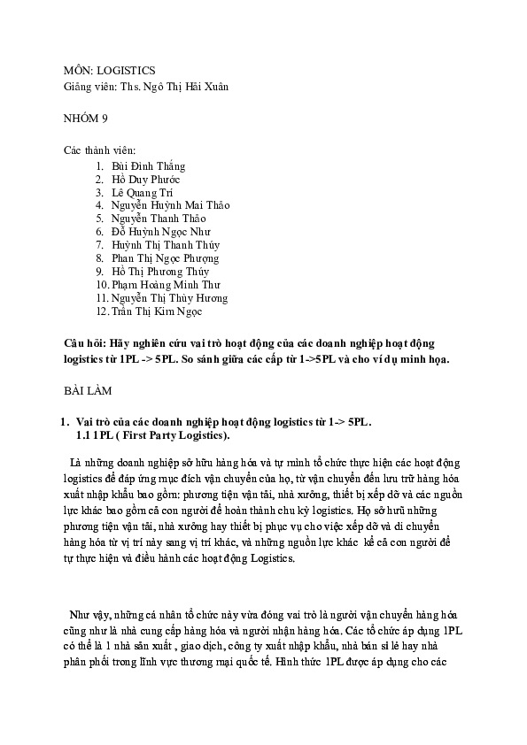 First page of “Exercise”