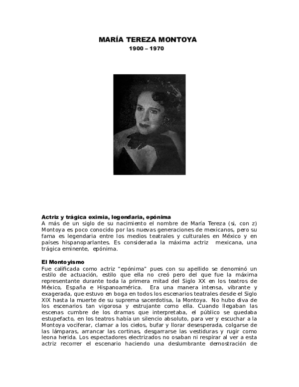 (DOC) María Tereza Montoya
