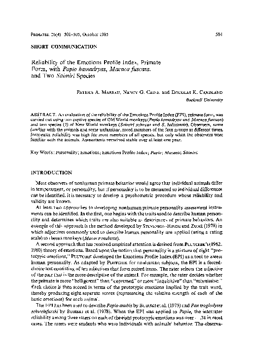 Primate vocalizations picture