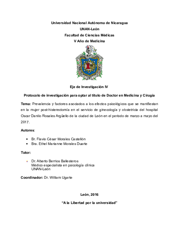 Que es histerectomia en medicina