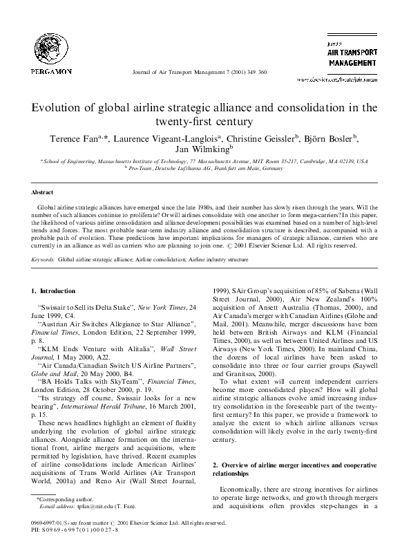 Airline news picture