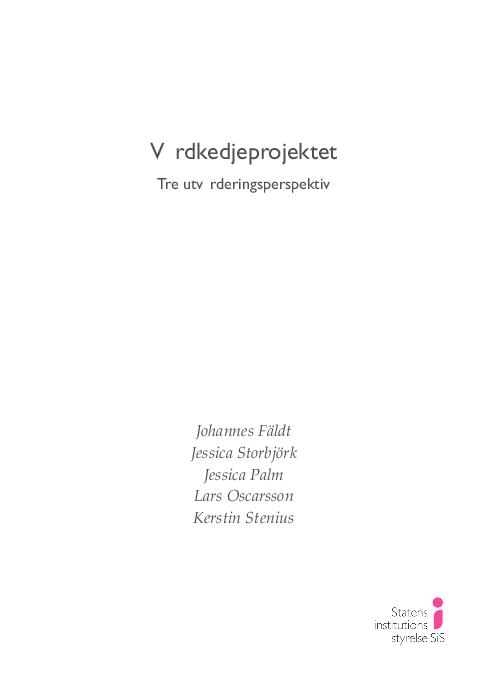 PDF) I gränslandet mellan delaktighet och tvång: klienten i 