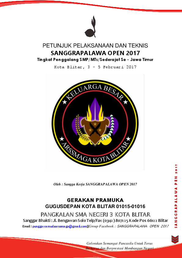 Pdf Sanggrapalawa Open 2017 Pangkalan Sma Negeri 3 Kota Blitar Ilham Fahmi123 Academia Edu