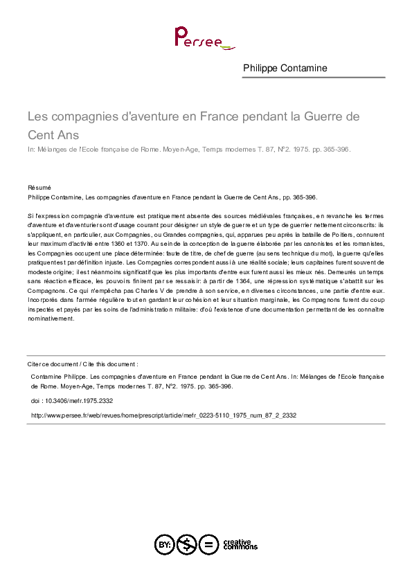Les compagnies d'aventure en France pendant la Guerre de.pdf