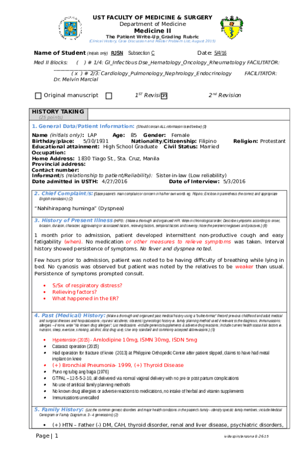 (DOC) Pt Hx Blank new