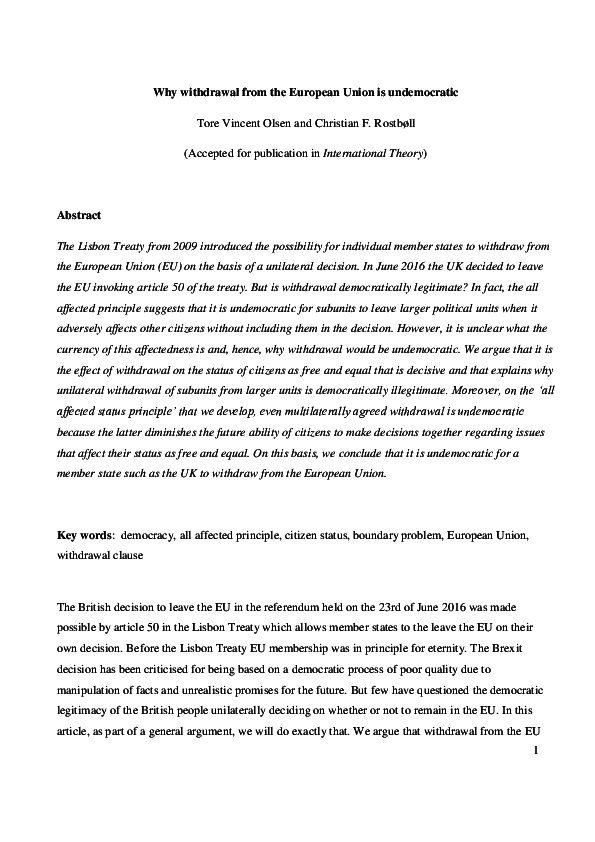 Is the eu democratic image