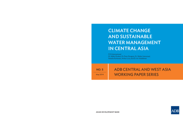 (PDF) Climate Change and Sustainable Water Management in Central Asia