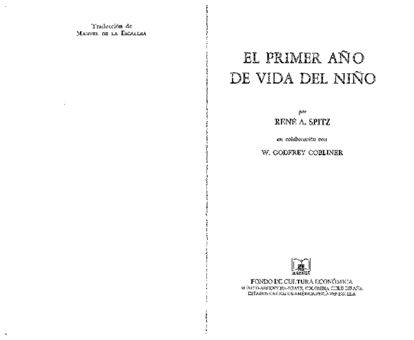 (PDF) SPITZ El Primer Ano de Vida