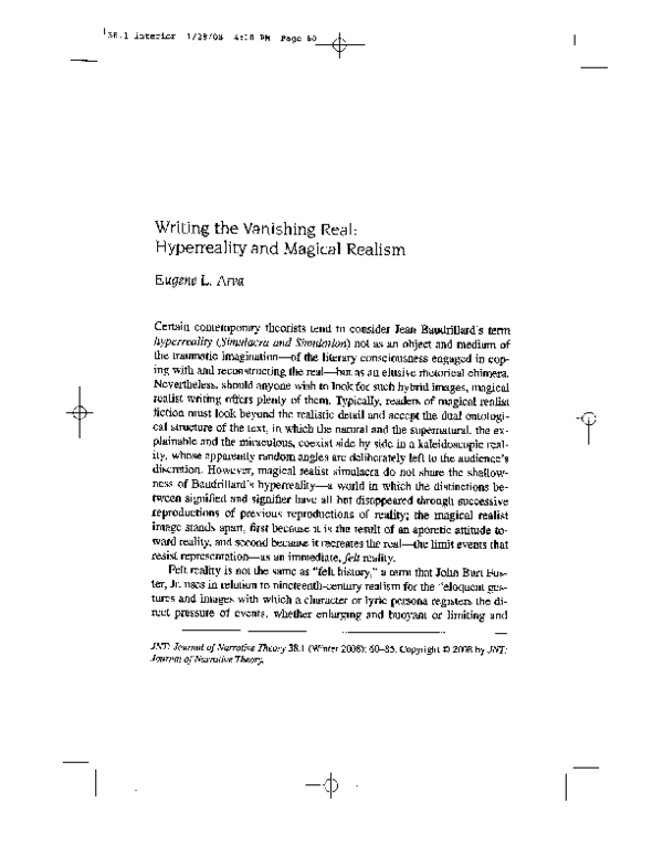 Hyperreality definition sociology image