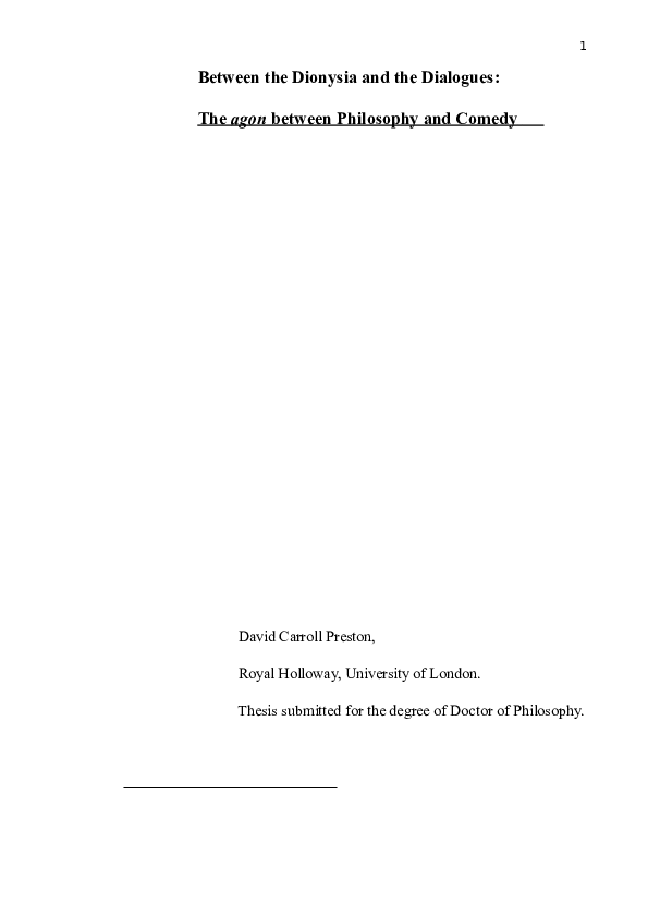 What is a dissertation picture