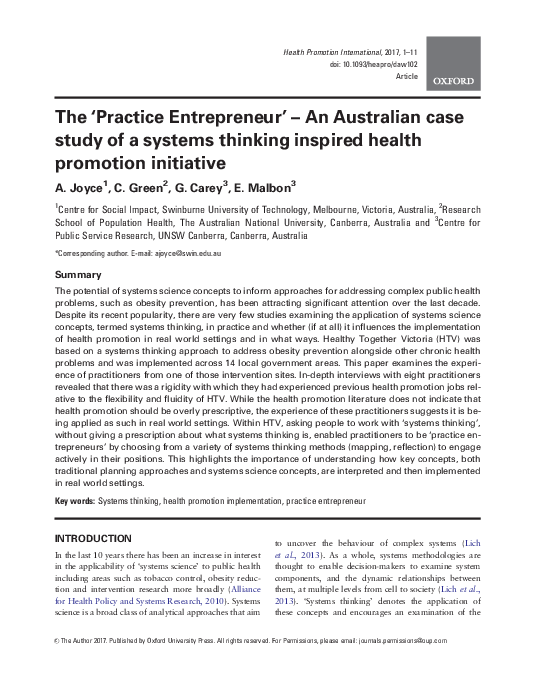 Entrepreneurship case study example picture