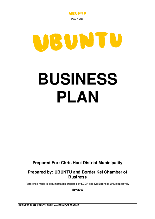 Small business plan picture