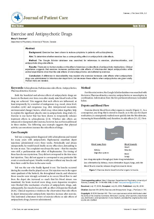(PDF) Journal of Patient Care Mary Seeman Academia.edu