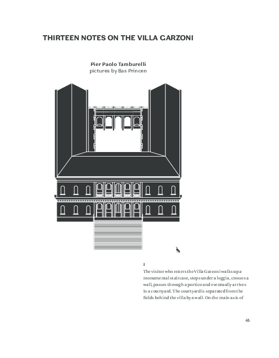 (PDF) Thirteen Notes on the Villa Garzoni