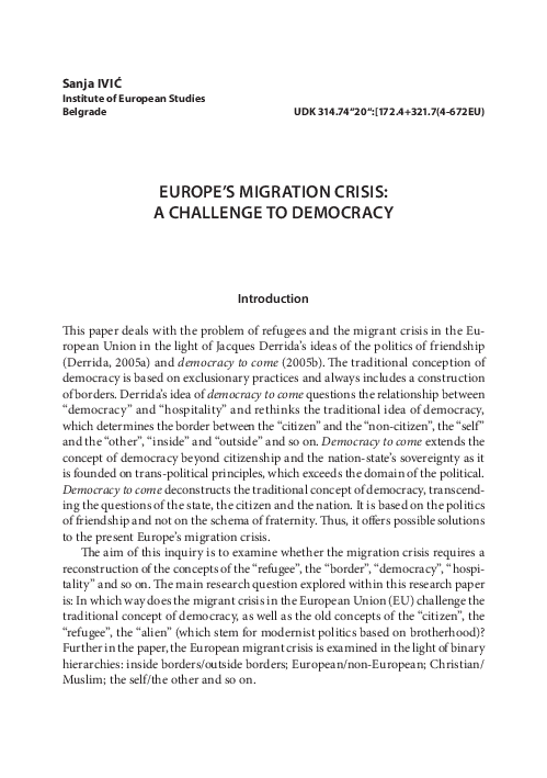 Migration story essay picture