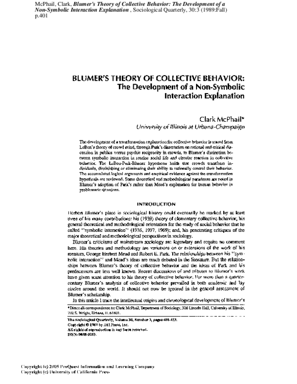 Collective behavior essay 07 picture