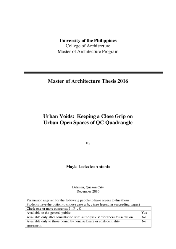 Urban voids definition image