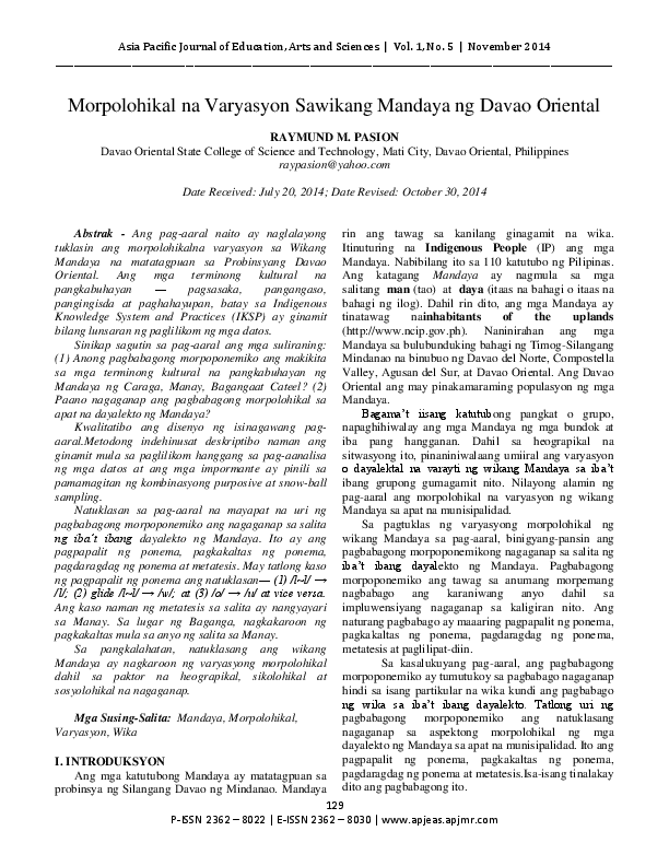 Mandaya tribe pdf picture