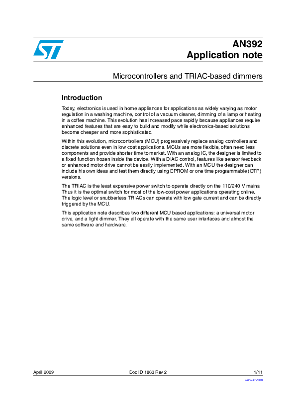 Microcontrollers features essay 06 picture