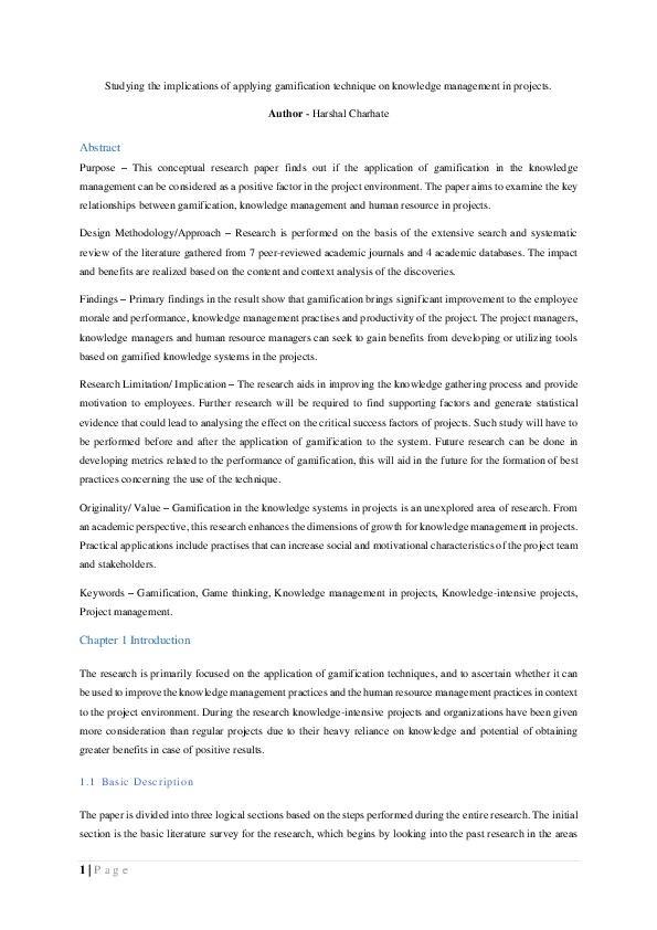 (PDF) Studying the implications of applying gamification technique on ...