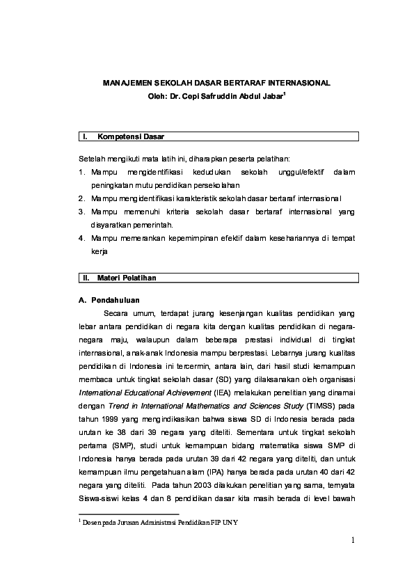 Contoh Sk Tim Penguatan Pendidikan Karakter Di Sekolah