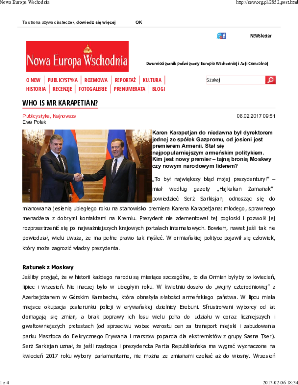 (PDF) Who is Mr Karapetian? Ewa Polak Academia.edu