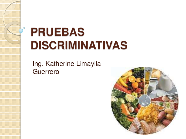 (PDF) PRUEBAS DISCRIMINATIVAS