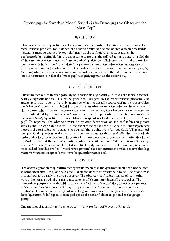 (PDF) Extending the Standard Model FEB 06 2017 academia